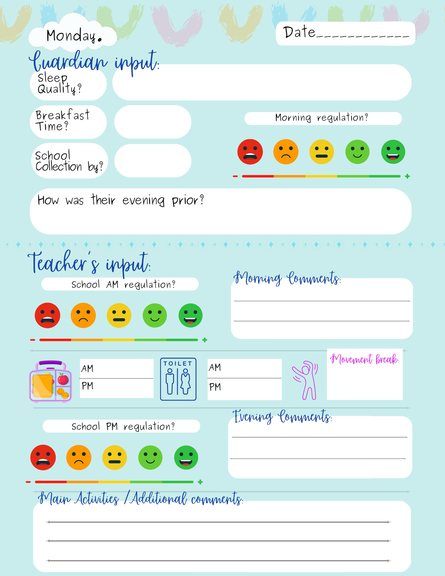 The Total Communication Diary.