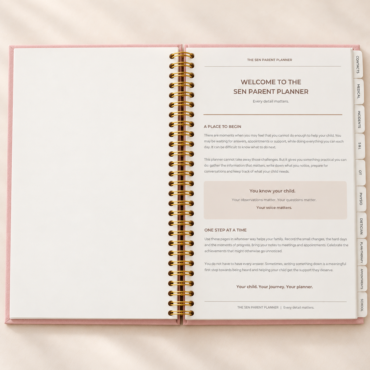 The SEN Parent Planner