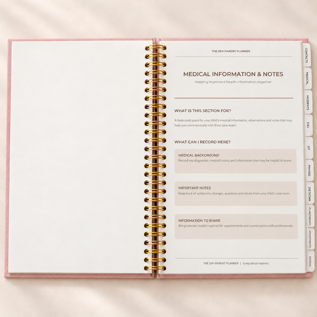 The SEN Parent Planner