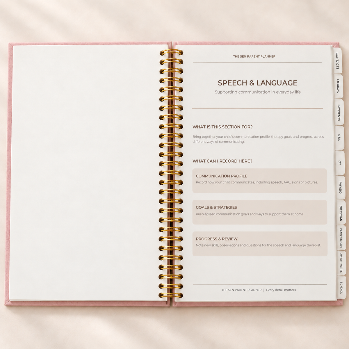 The SEN Parent Planner