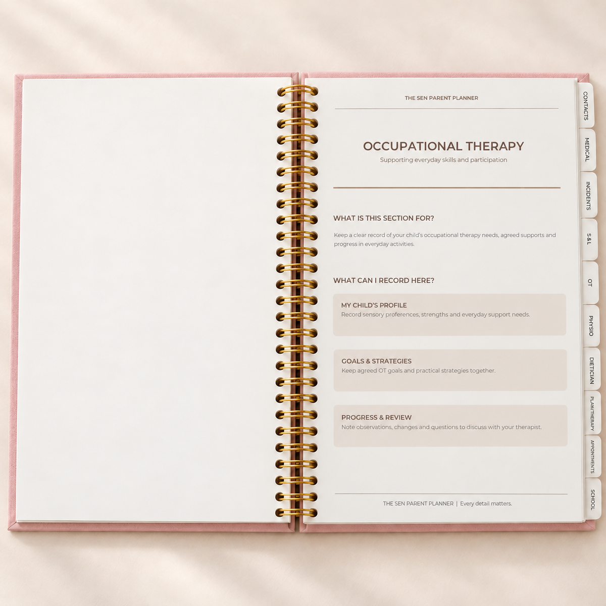 The SEN Parent Planner