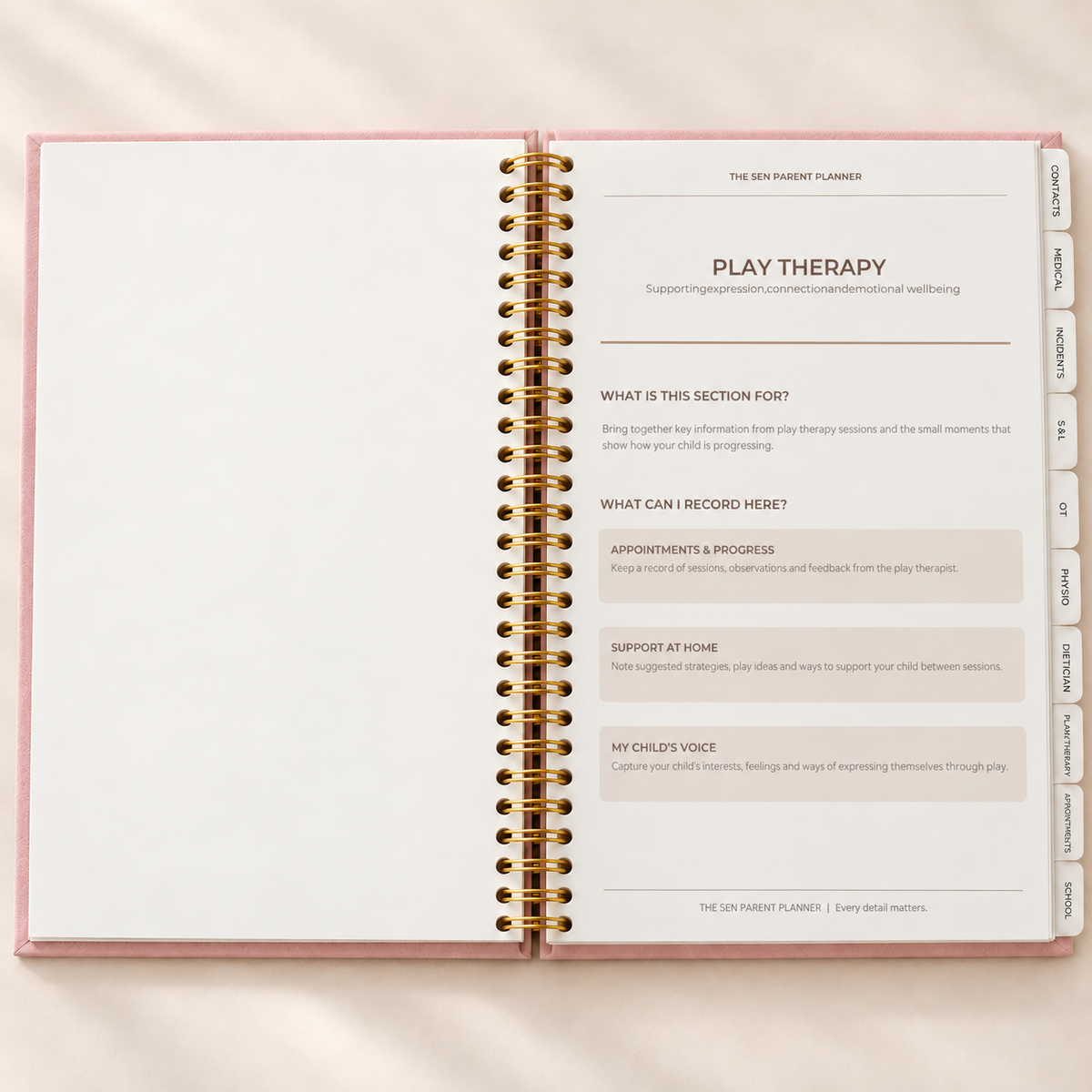 The SEN Parent Planner
